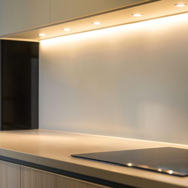 Scharfer LED Trafo für Möbelbeleuchtung in Vitrinen und Regalen