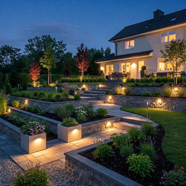 Scharfer LED Trafo für den Einsatz in feuchten Umgebungen und Außenbereichen